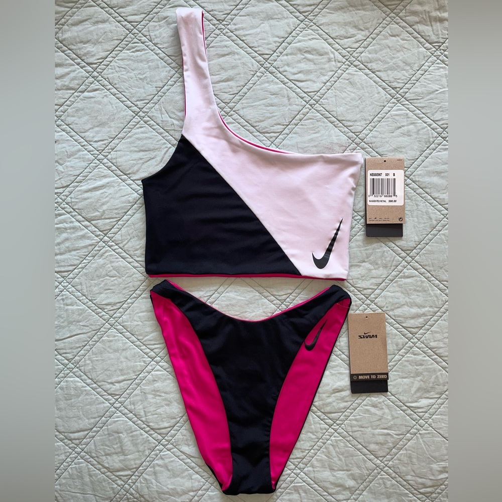 Nike reversible tankini bikini (S)